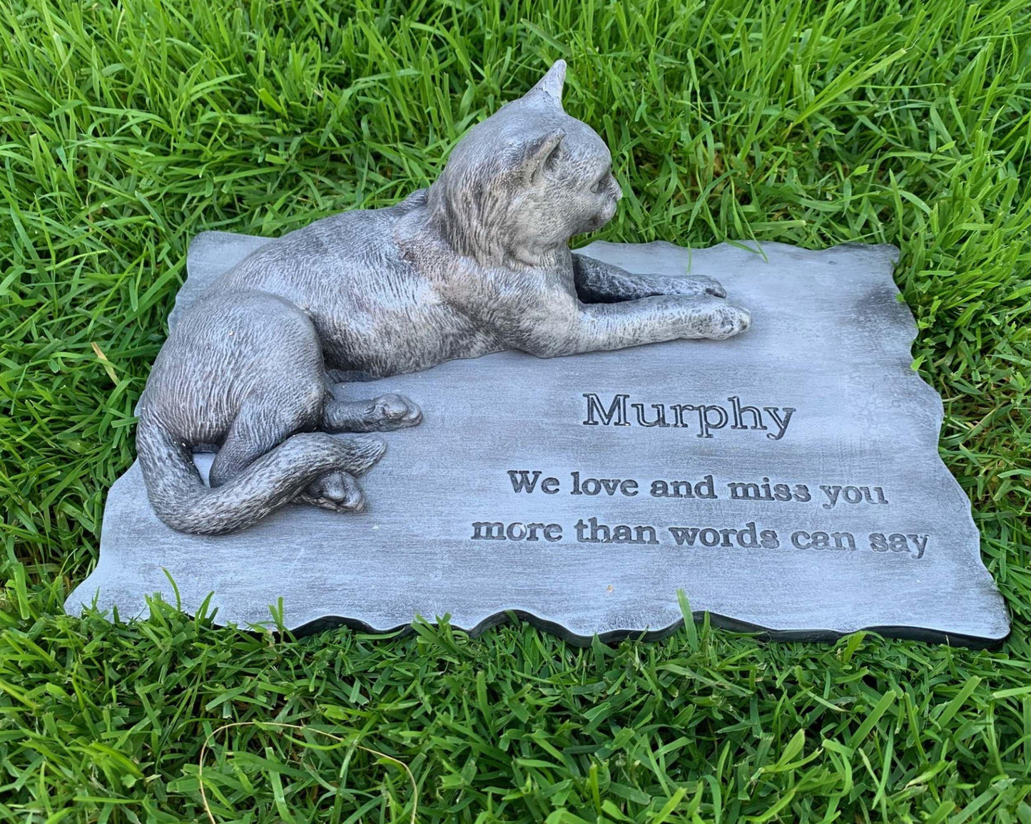 Personalized Cat Memorial Stone