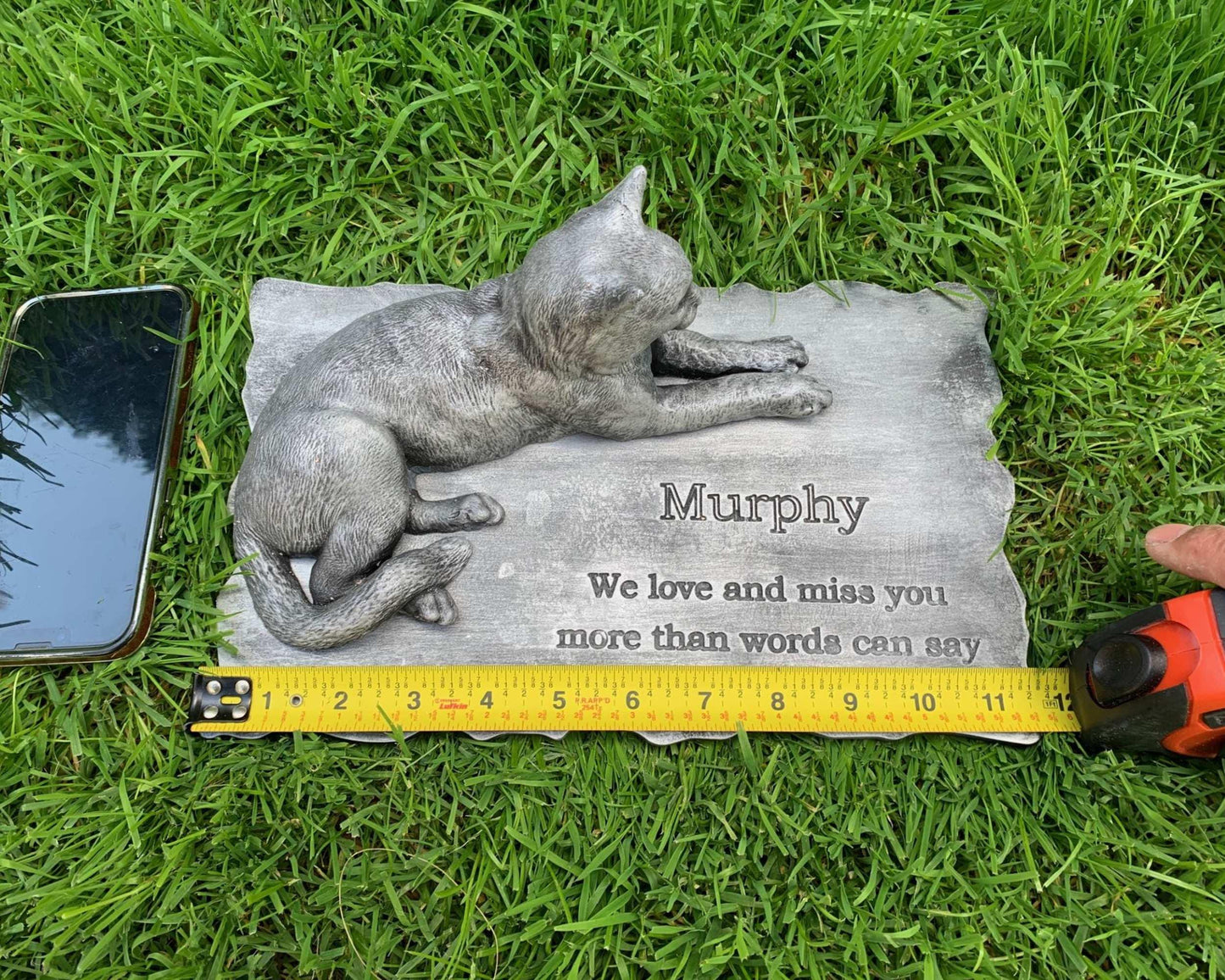 Personalized Cat Memorial Stone