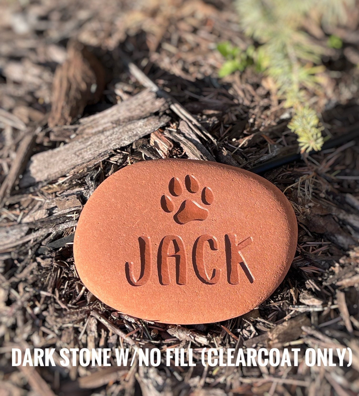 Custom Pet Memorial Stone, garden stone, dog memorial, cat memorial, pet keepsake, pet remembrance gift, animal loss stone, pet grave marker