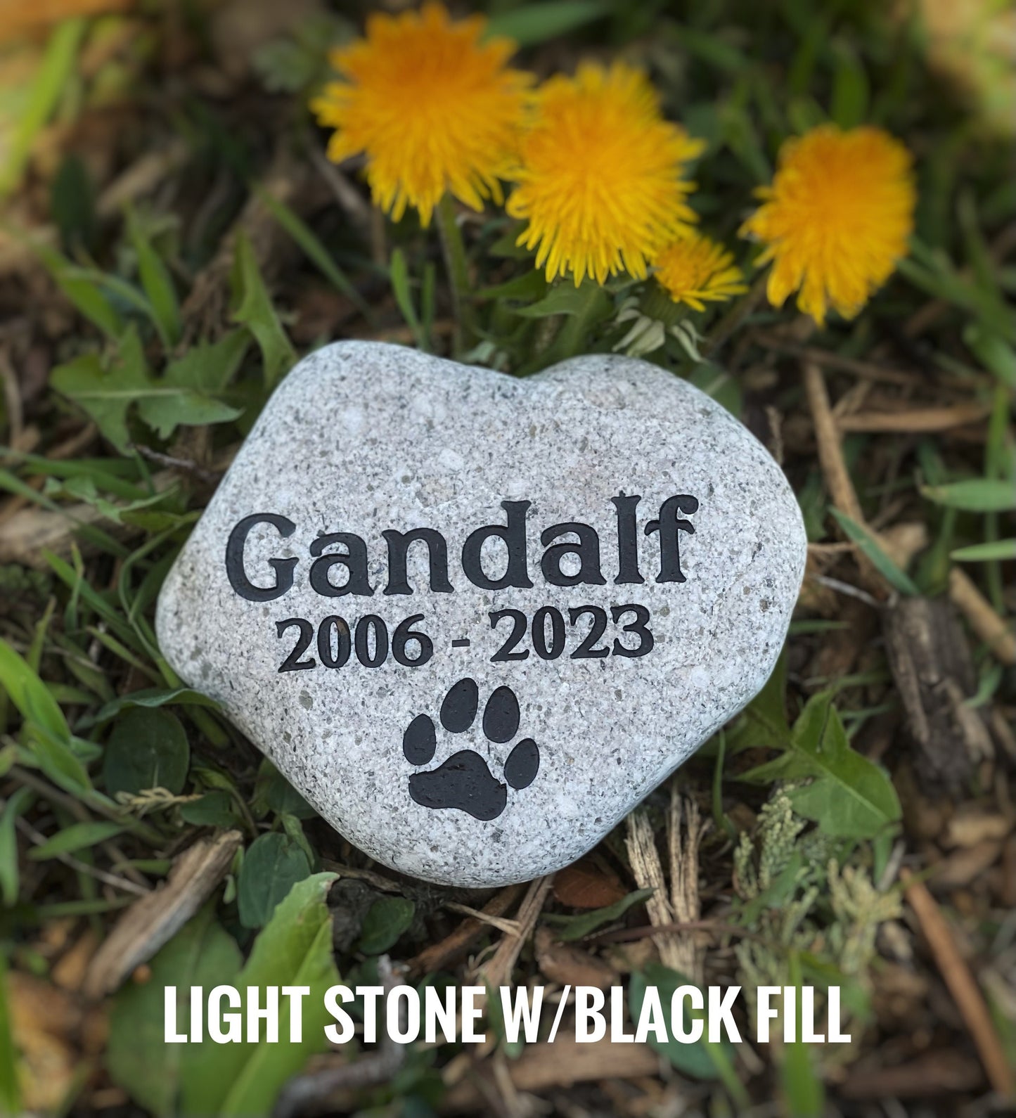 Custom Pet Memorial Stone, garden stone, dog memorial, cat memorial, pet keepsake, pet remembrance gift, animal loss stone, pet grave marker