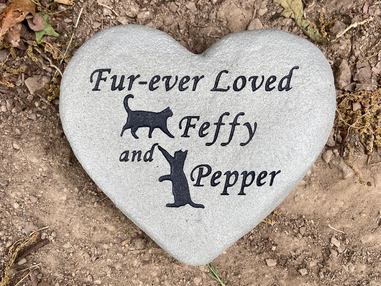Heart Rock Memorial Pet Loss Gift