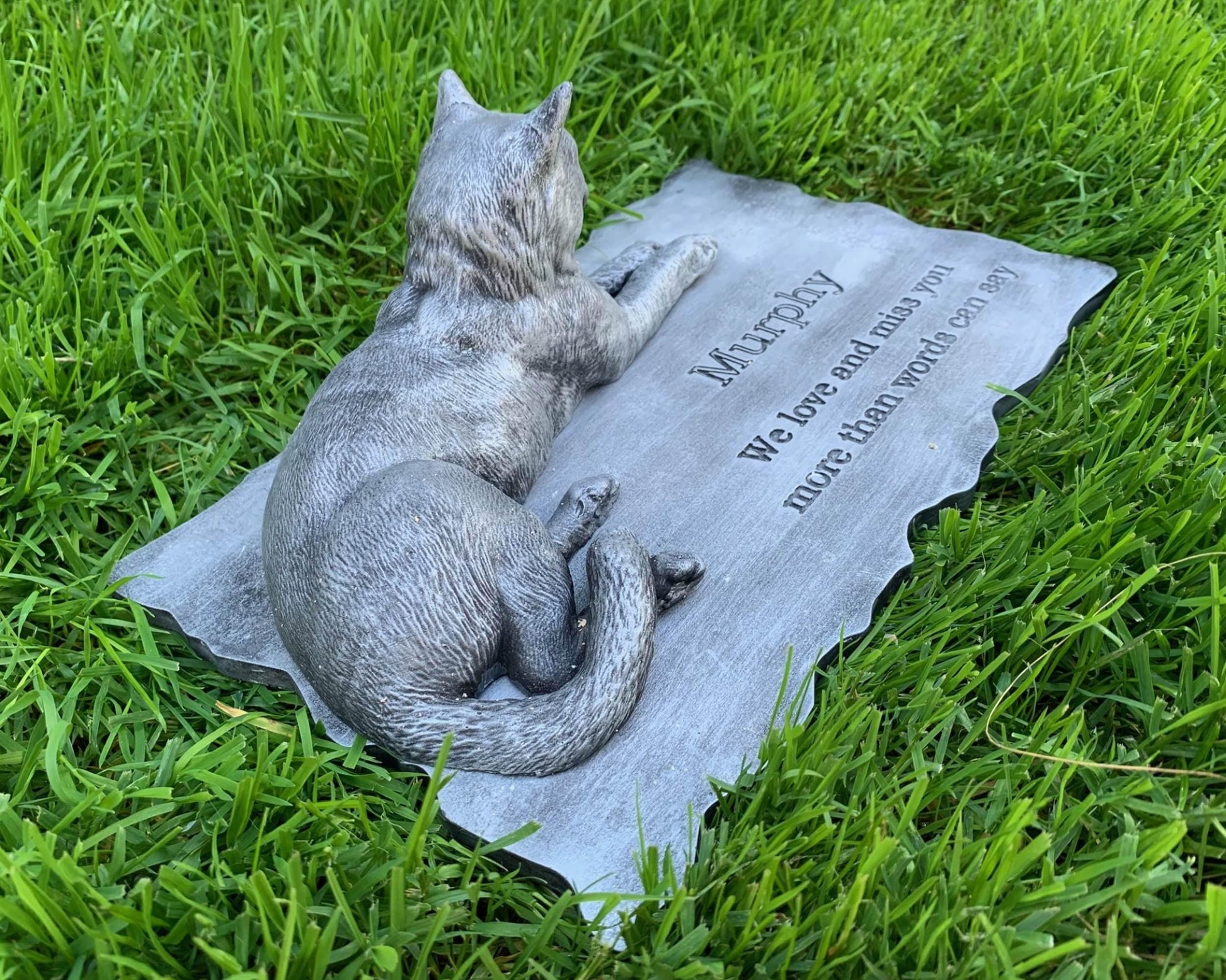 Personalized Cat Memorial Stone