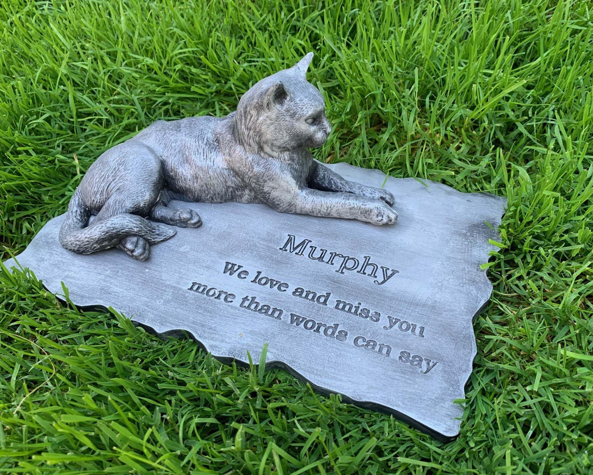 Personalized Cat Memorial Stone