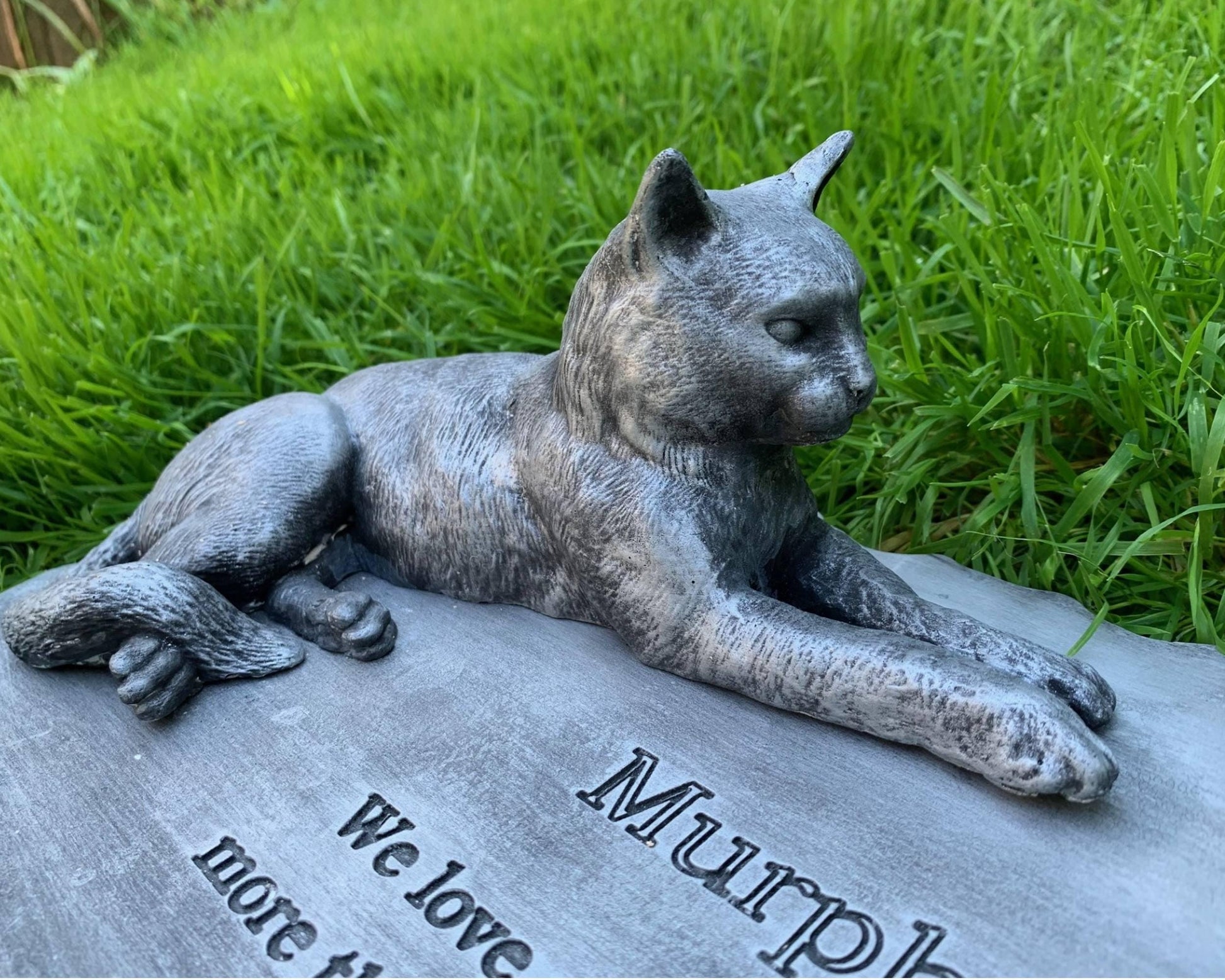 Personalized Cat Memorial Stone