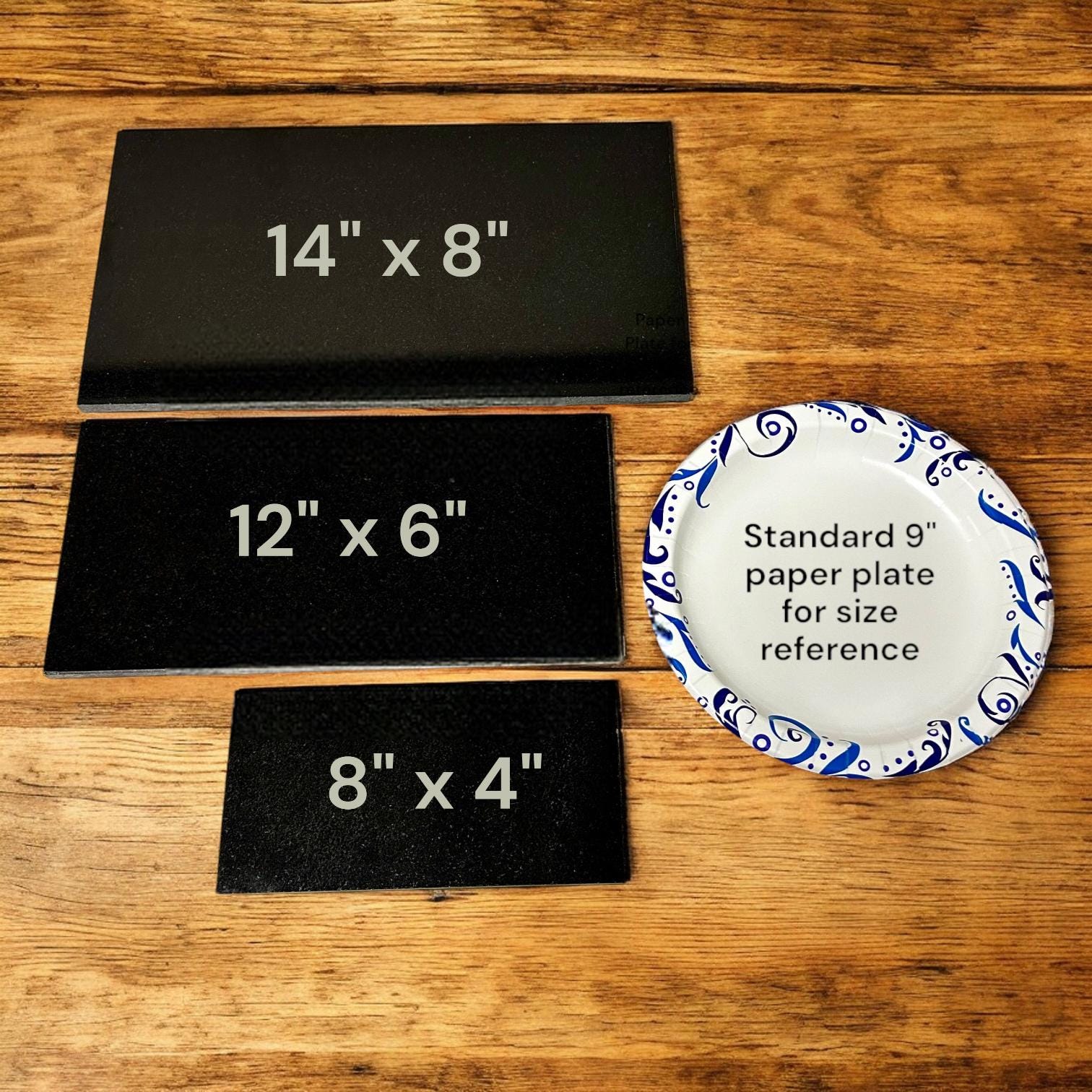 Pet Photo Black Granite Memorial Marker - Custom Laser Engraved